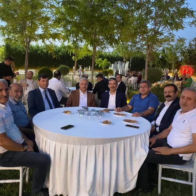 Aksaray AK Parti İl Başkanı Aktürk, Kader ve Hazar Çiftinin Düğün Törenine Katıldı