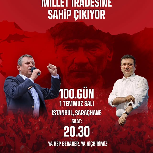 Saraçhane'de Direniş Çağrısı: Ekrem Başkan'a Destek İçin Toplanma
