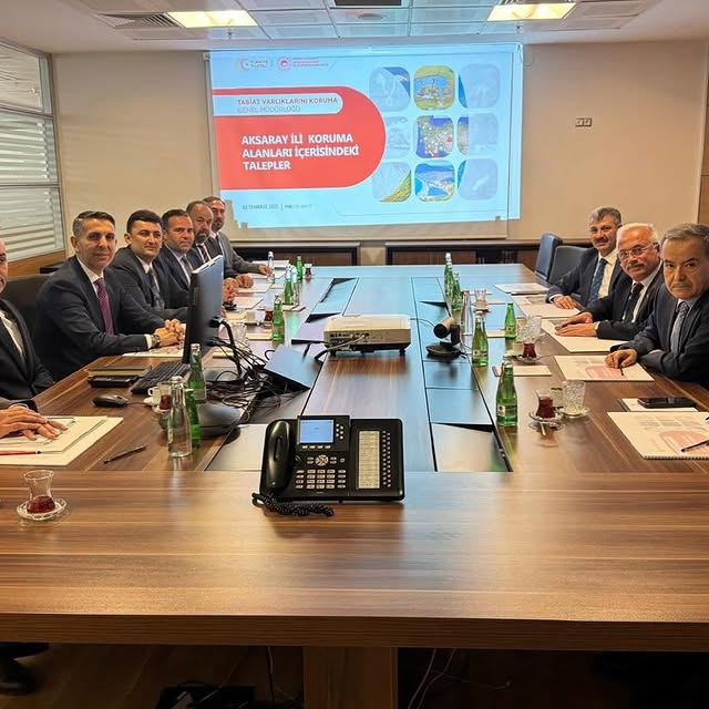 Aksaray Valisi Kumbuzoğlu, Tabiat Varlıklarını Koruma Genel Müdürlüğü'nü Ziyaret Etti