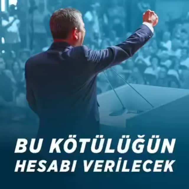 CHP Genel Başkanı Özgür Özel'den Adalet Vurgusu