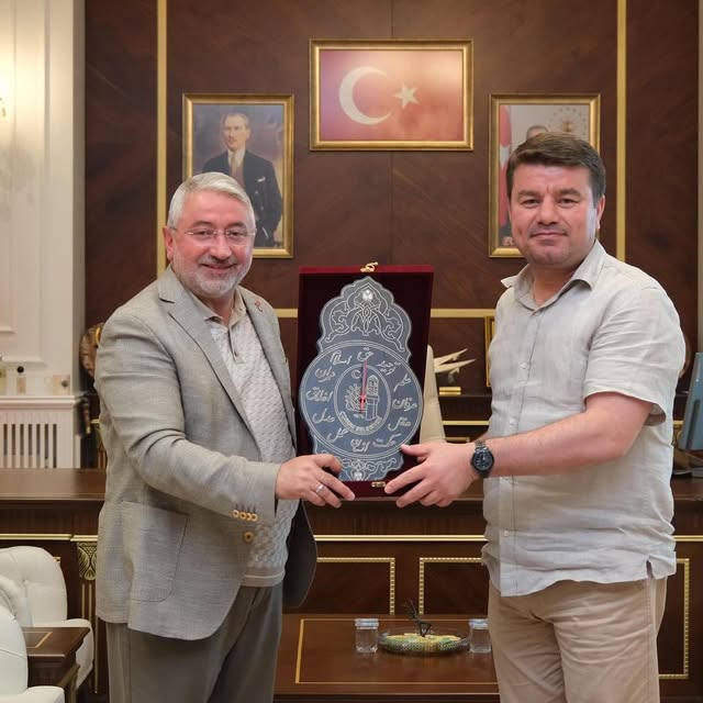 Aksaray Belediye Başkanı Dinçer, Çorum'u Ziyaret Etti