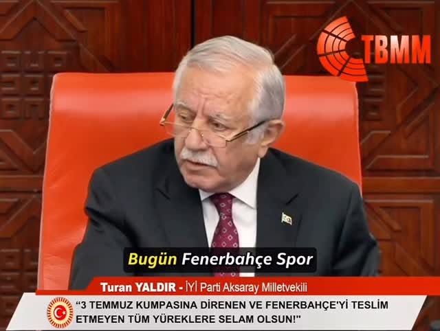 Aksaray Milletvekili Yaldır: 3 Temmuz Kumpası Cumhuriyet'e Yönelik Saldırı