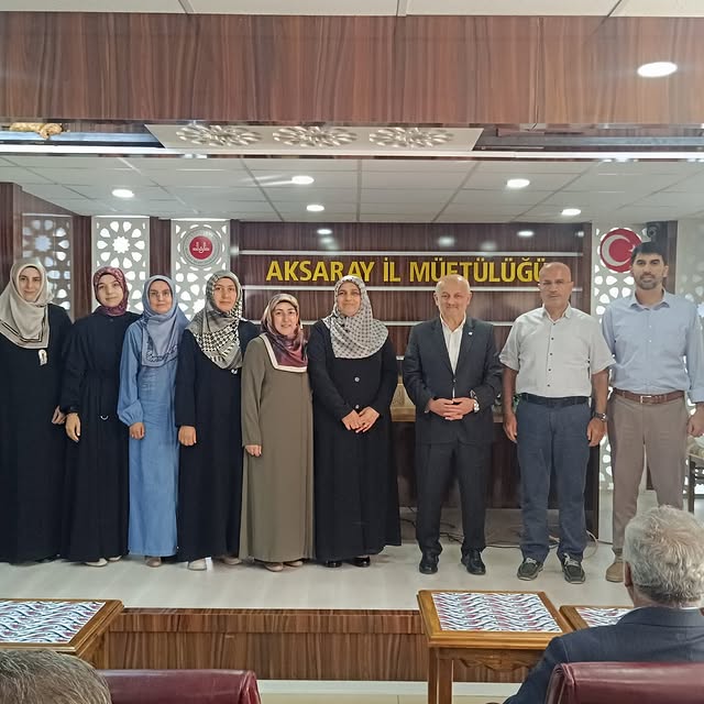 Aksaray İl Müftülüğü'nde Görev Değişimi: 4 Kişi Yeni Görevlerine Atandı