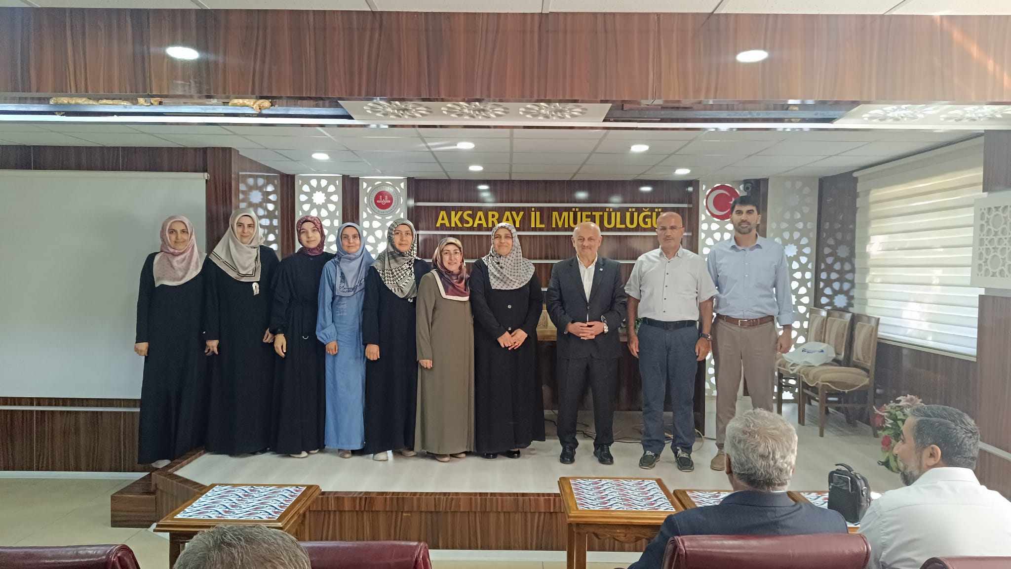 Aksaray İl Müftülüğü'nde Veda Programı Düzenlendi: 5 Görevli Yeni Görevlerine Atandı