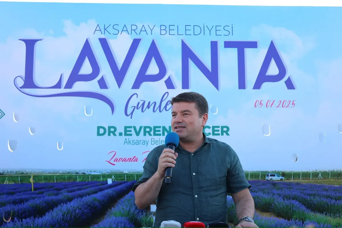 Aksaray Lavanta Bahçesi Yeni Sezonu Coşkuyla Açıldı