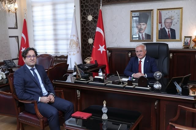 Aksaray Valisi Kumbuzoğlu, KOSGEB Müdürü Kayalık ile İstişare Toplantısı Gerçekleştirdi