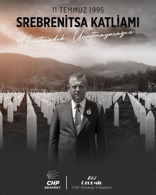 Srebrenitsa Katliamı'nın Yıl Dönümünde Anma Töreni Düzenlendi