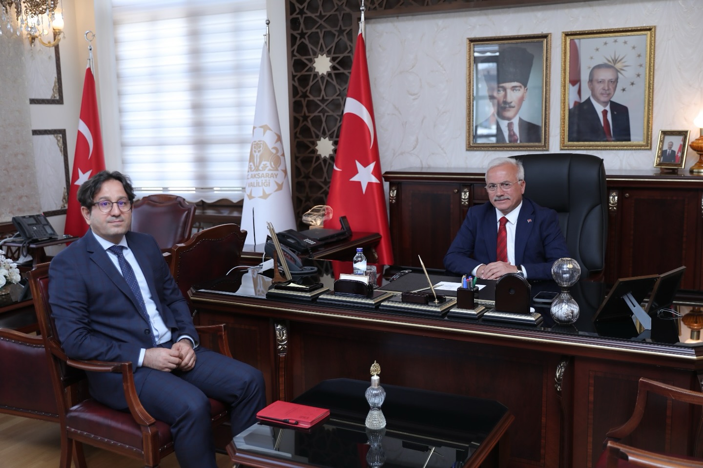 Aksaray Valisi Kumbuzoğlu, KOSGEB Müdürü Kayalık ile İstişare Toplantısı Gerçekleştirdi
