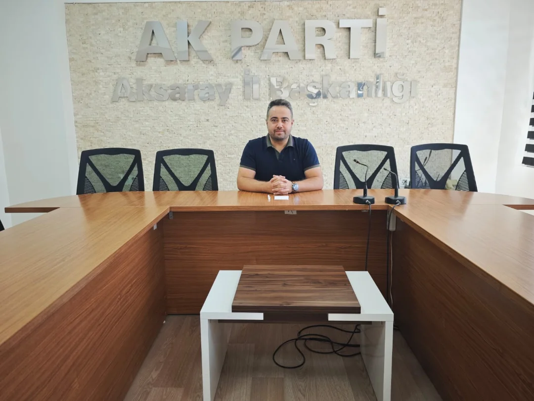 AK Parti Aksaray İl Başkanlığı'nda Nöbet Değişimi