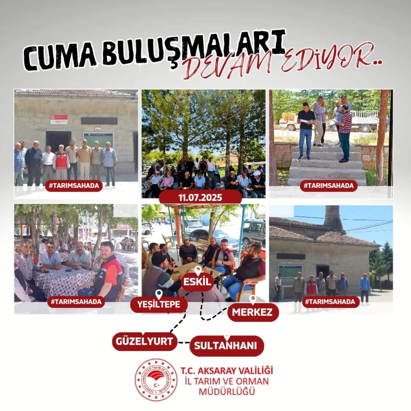 Aksaray Tarım İl Müdürü Nejdet Demir, Tarımsal Üretim Planlaması ve Destekleme Modeli Hakkında Bilgilendirme Toplantısı Düzenledi