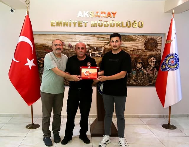 Aksaray Emniyet Müdürlüğü Natürel Çiçekçilik Ziyaretçilerini Ağırladı