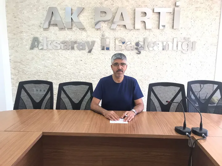 AK Parti Aksaray İl Başkanı Hamza Aktürk Görevine Devam Ediyor