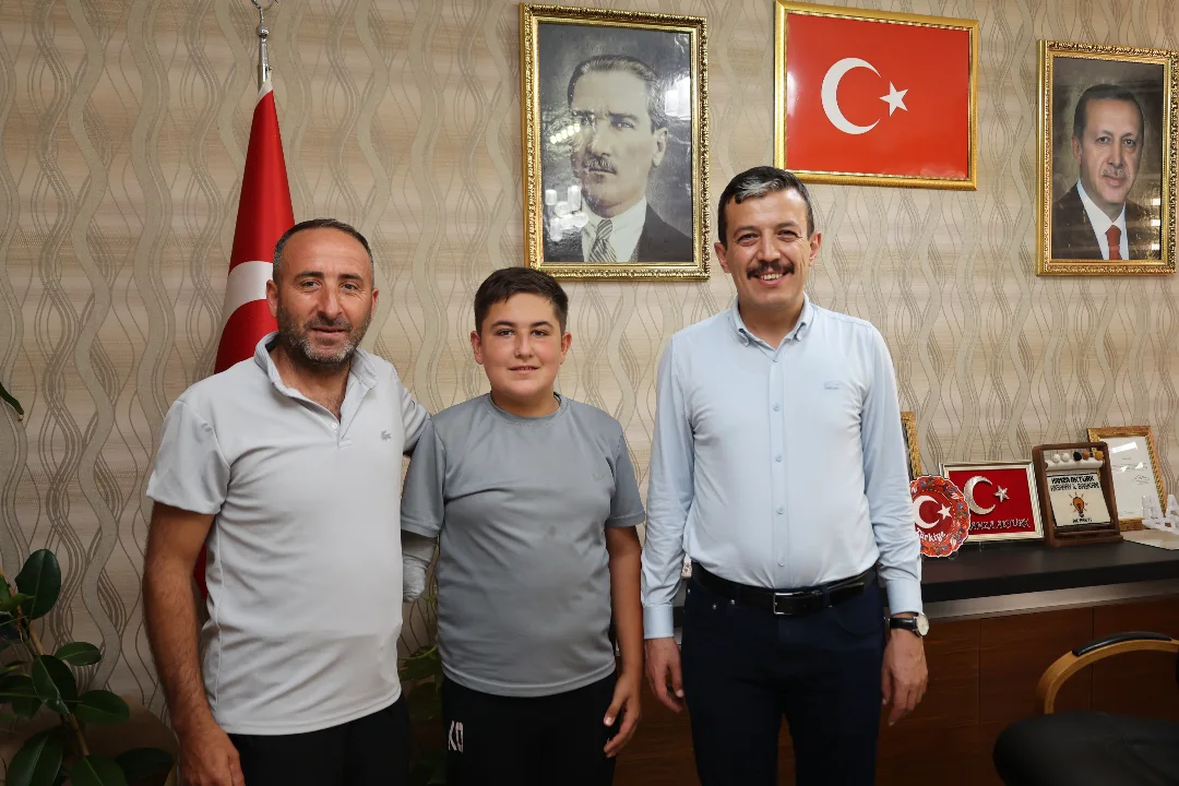 AK Parti Aksaray İl Başkanı Hamza Aktürk Doğantarla Köyünü Ziyaret Etti