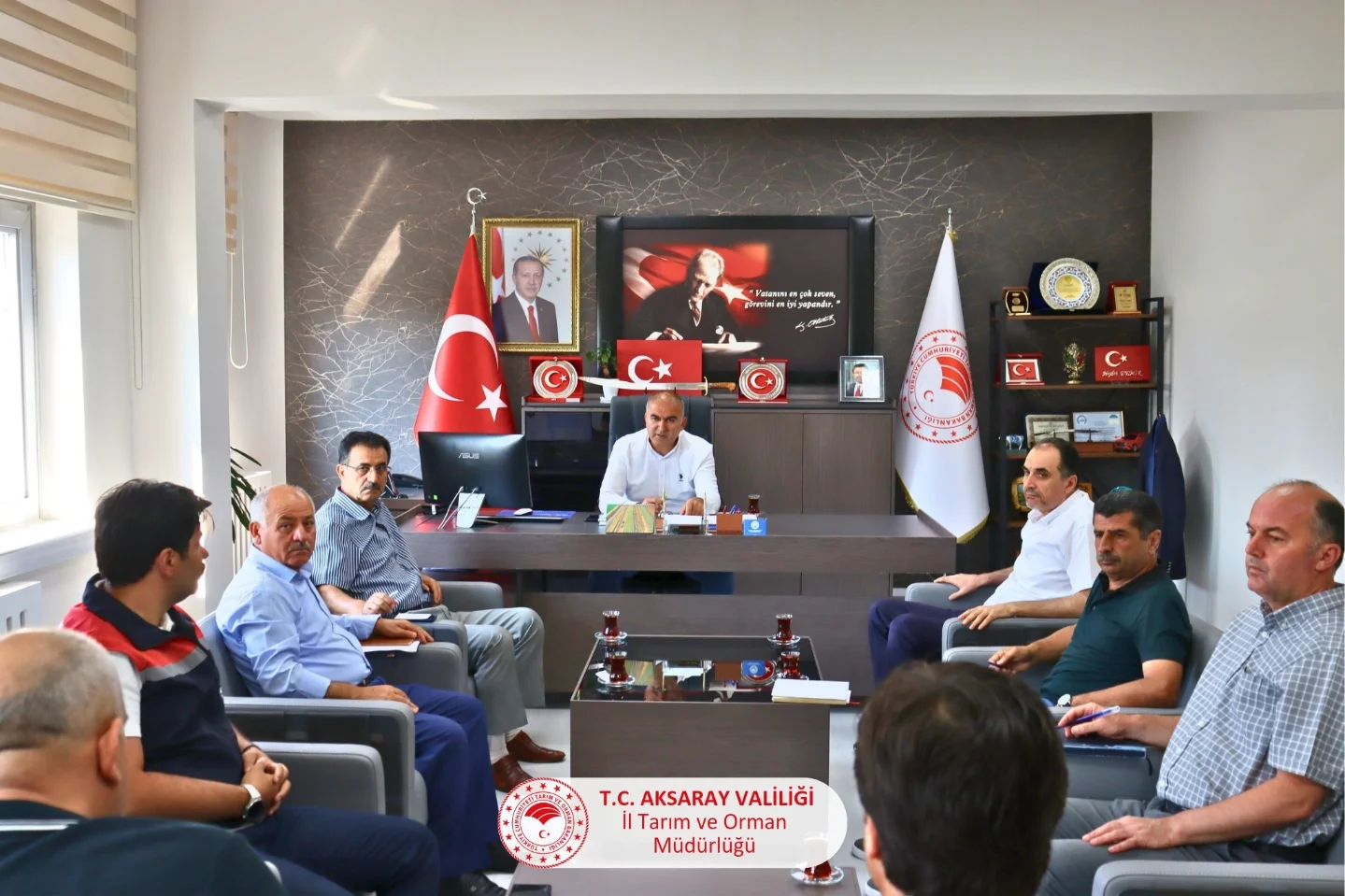 Aksaray Tarım İl Müdürlüğü Haftalık Toplantısı Gerçekleştirildi