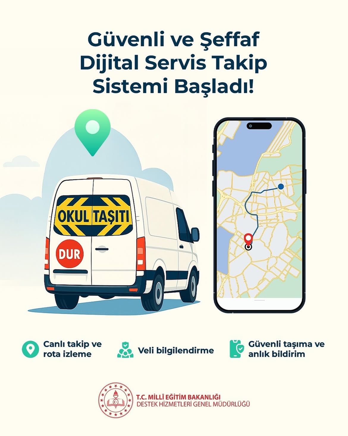 Aksaray'da Taşımalı Eğitimde Dijital Dönem Başladı