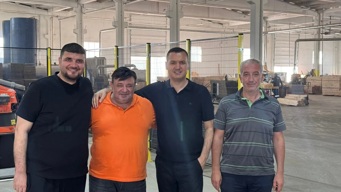 Aksaray İyi Parti Delegeleri, Yeni Fabrikada İş Dünyasıyla Buluştu