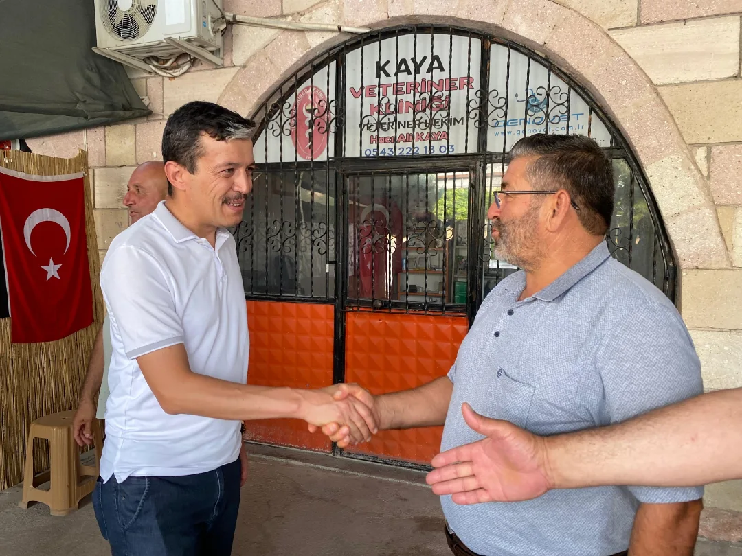 Aksaray'da AK Parti Teşkilatı Esnaf Ziyareti Yaptı