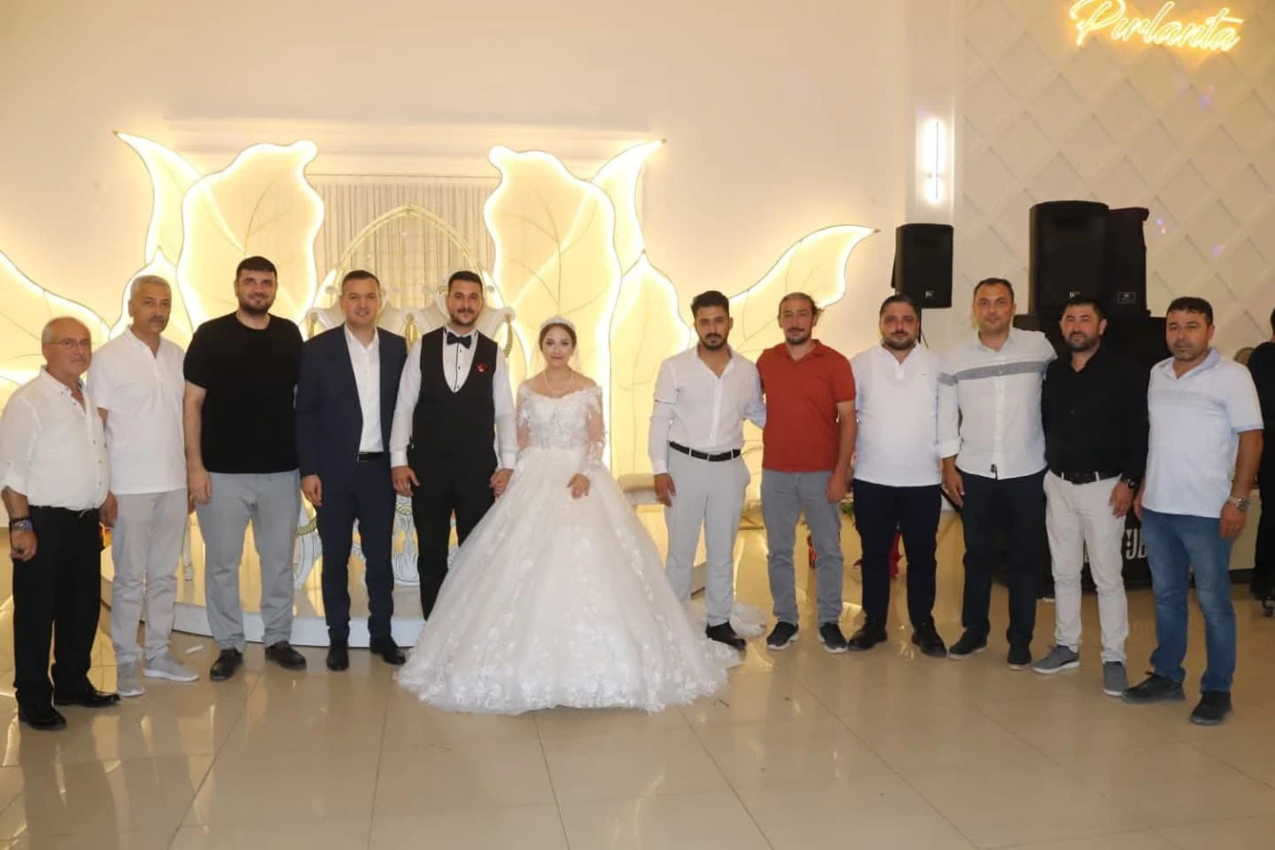 Aksaray'da Gizem ve Halil İbrahim'in Düğün Şöleni