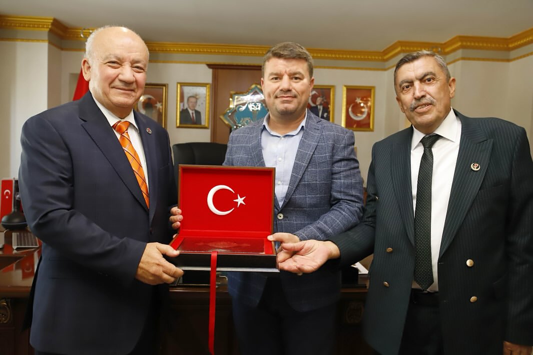 Aksaray'da Belediye Başkanı Dinçer, Birlik Partisi Heyetini Ağırladı
