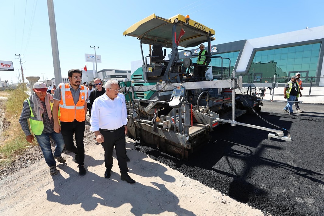 Aksaray OSB Genişleme Sahası'nda Altyapı Çalışmaları İncelemesi