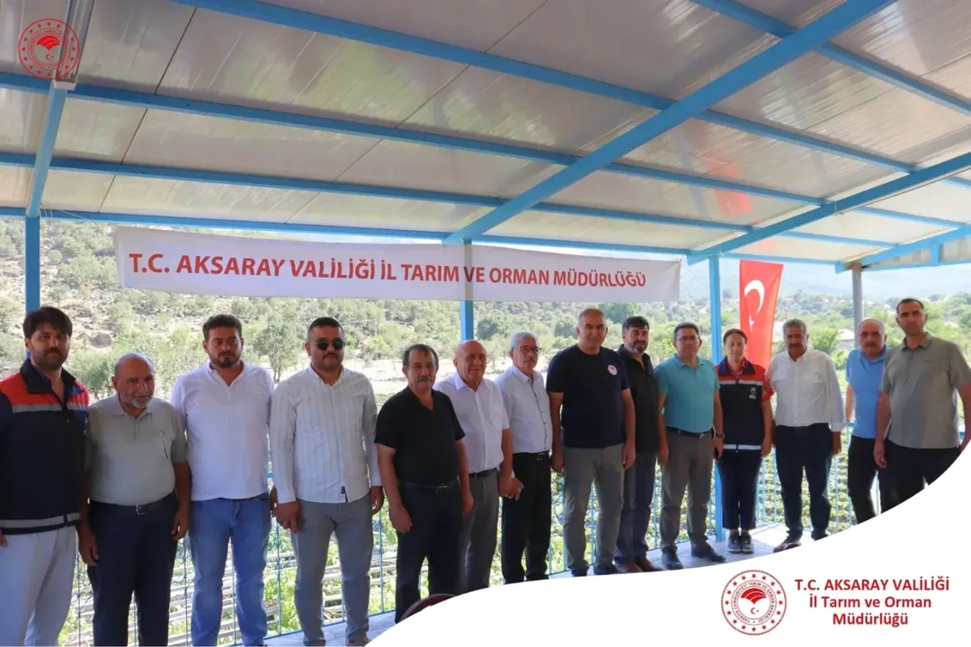 Aksaray'da Çilek Fidesi Dağıtımı Sonrası Kontroller Yapıldı