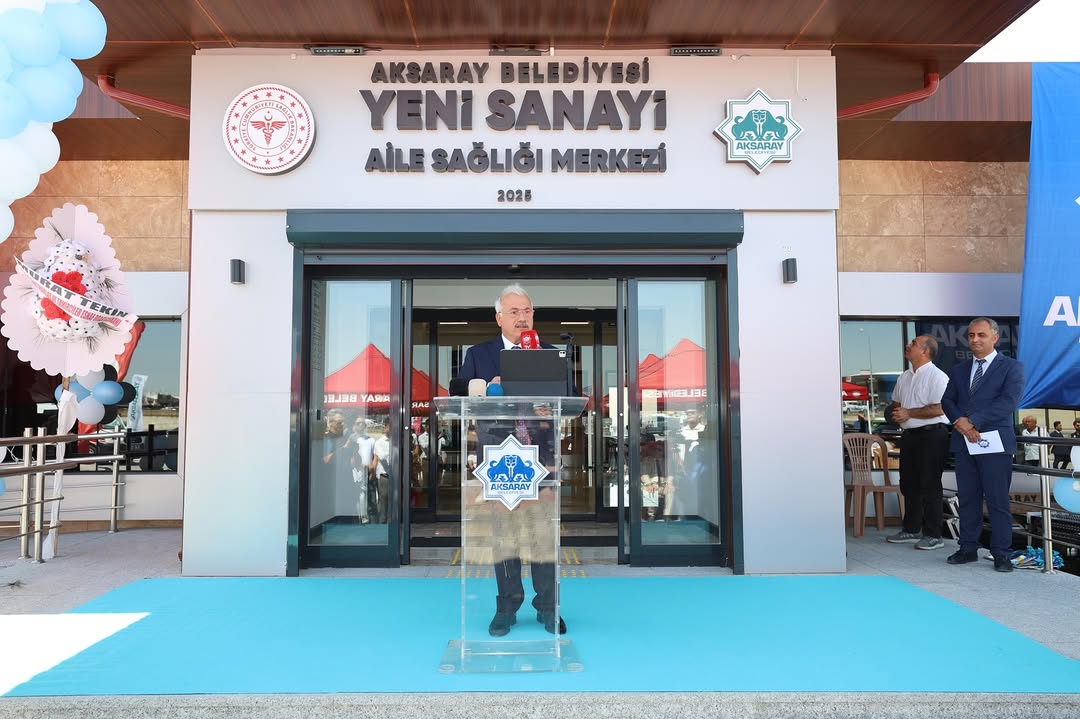 Aksaray'da Yeni Sanayi Aile Sağlığı Merkezi Açıldı
