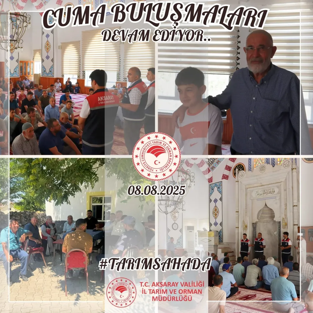 Aksaray Tarım İl Müdürlüğü'nden Çiftçilere Bilgilendirme Toplantısı