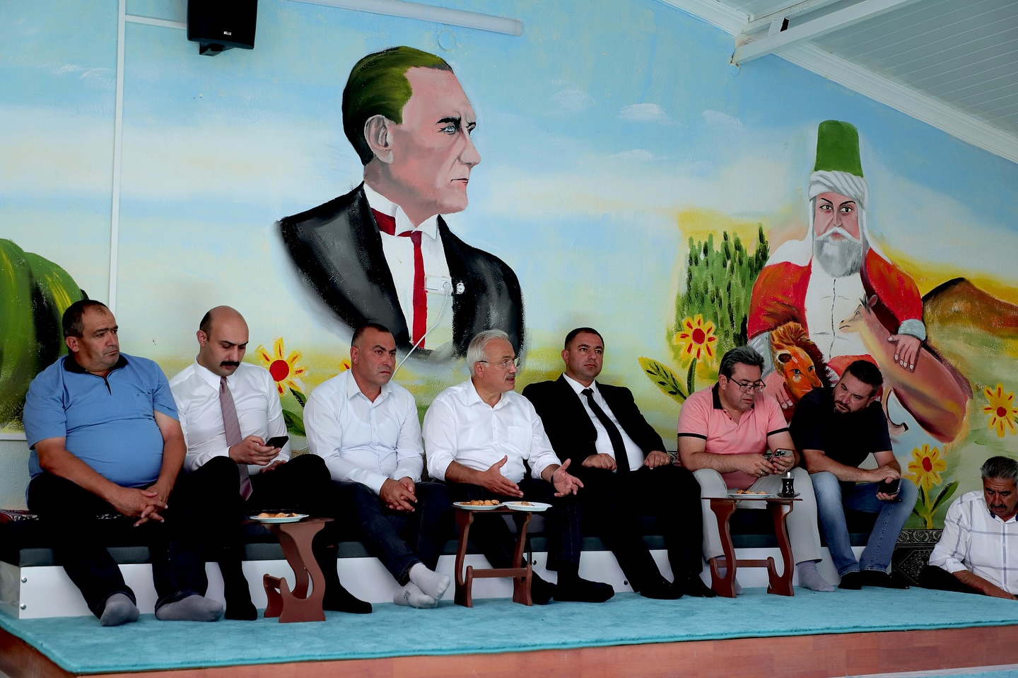 Aksaray Valisi Kumbuzoğlu, Bozcayurt Köyü'nü Ziyaret Etti