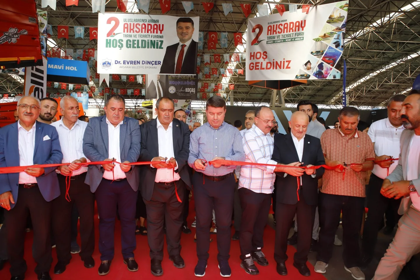 Aksaray'da Tarım ve Ticaret Fuarı Ziyaretçi Akınına Uğradı