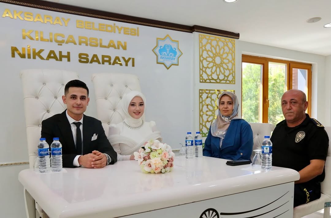 Aksaray Emniyet Müdürü Nikah Şahidi Oldu