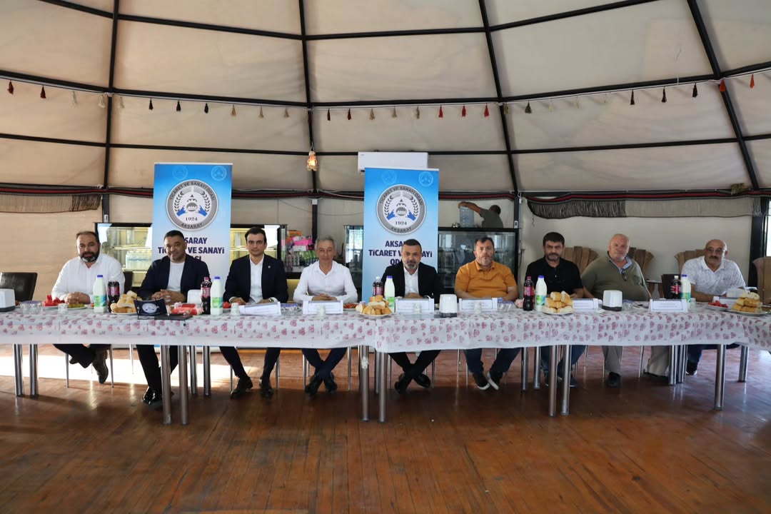 Aksaray Ticaret ve Sanayi Odası, Eskil Tuz Gölü'nde Toplantı Düzenledi