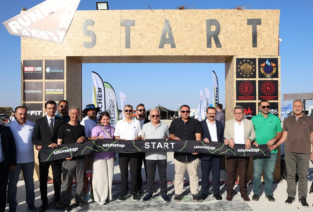 Tuz Gölü'nde Uluslararası Trail Koşusu: 750 Sporcu Parkuru Tamamlıyor