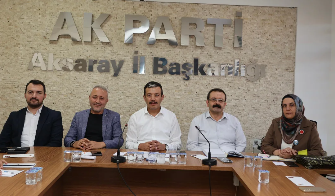 Aksaray AK Parti İl Başkanlığı, Haftalık Yürütme Kurulu Toplantısını Gerçekleştirdi