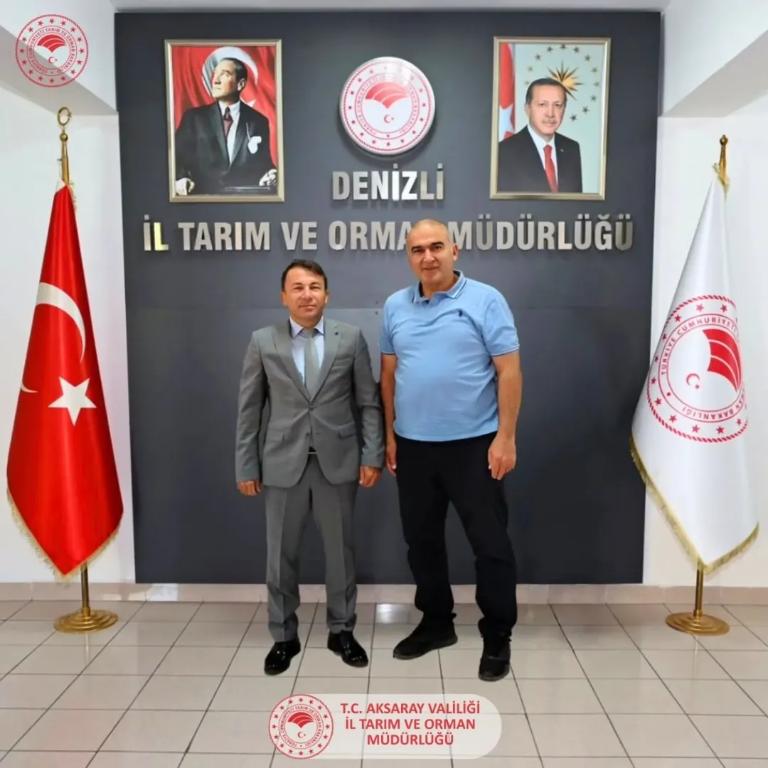 Aksaray Tarım İl Müdürü Denizli'de Ziyarette Bulundu