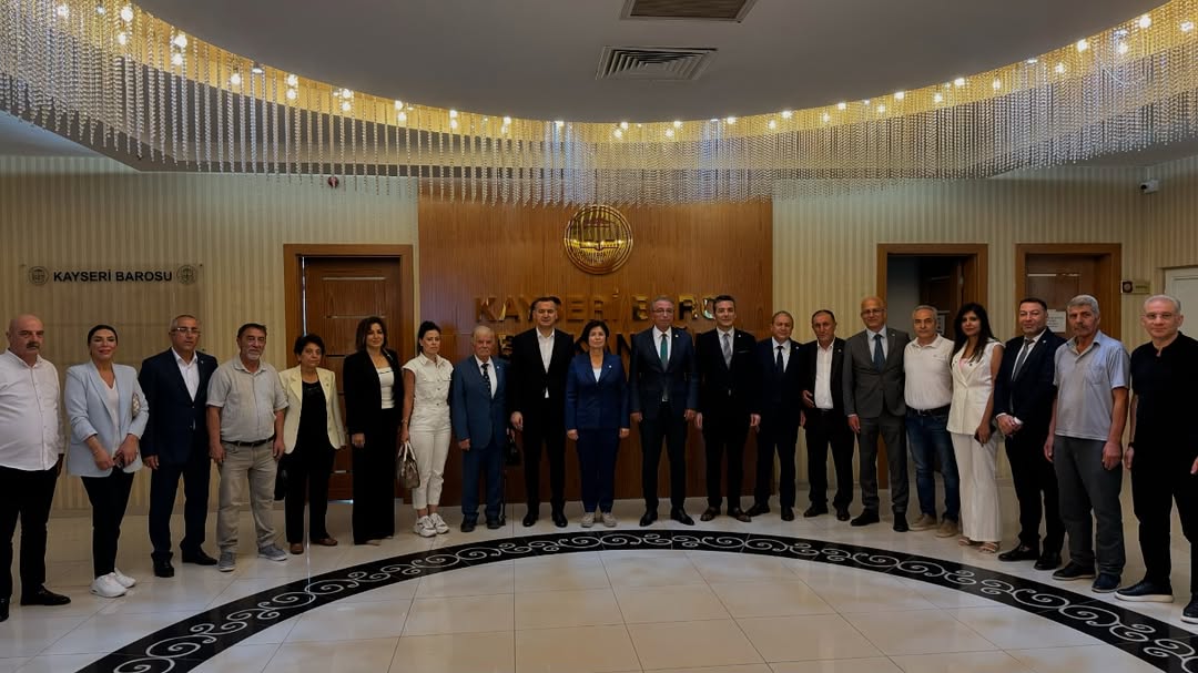 İYİ Parti Heyeti Kayseri Baro Başkanlığını Ziyaret Etti