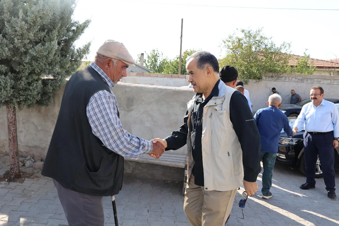 AK Parti Aksaray İl Başkanı Aktürk, Karacaören Köyü'nde Hemşehrilerle Buluştu