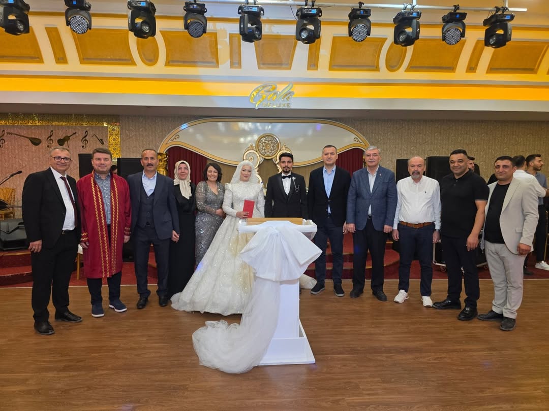 Ahmet Koçaş, Sena ve Mustafa Koçaş’ın Nikah Törenine Katıldı