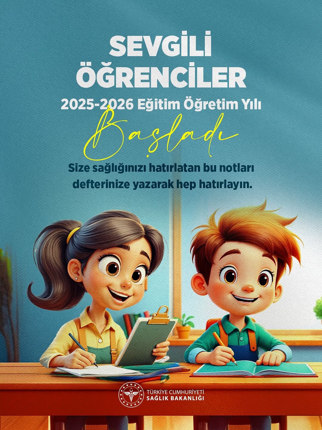 Aksaray İl Sağlık Müdürü Abdullah Güleç'ten Öğrencilere Sağlık Çağrısı