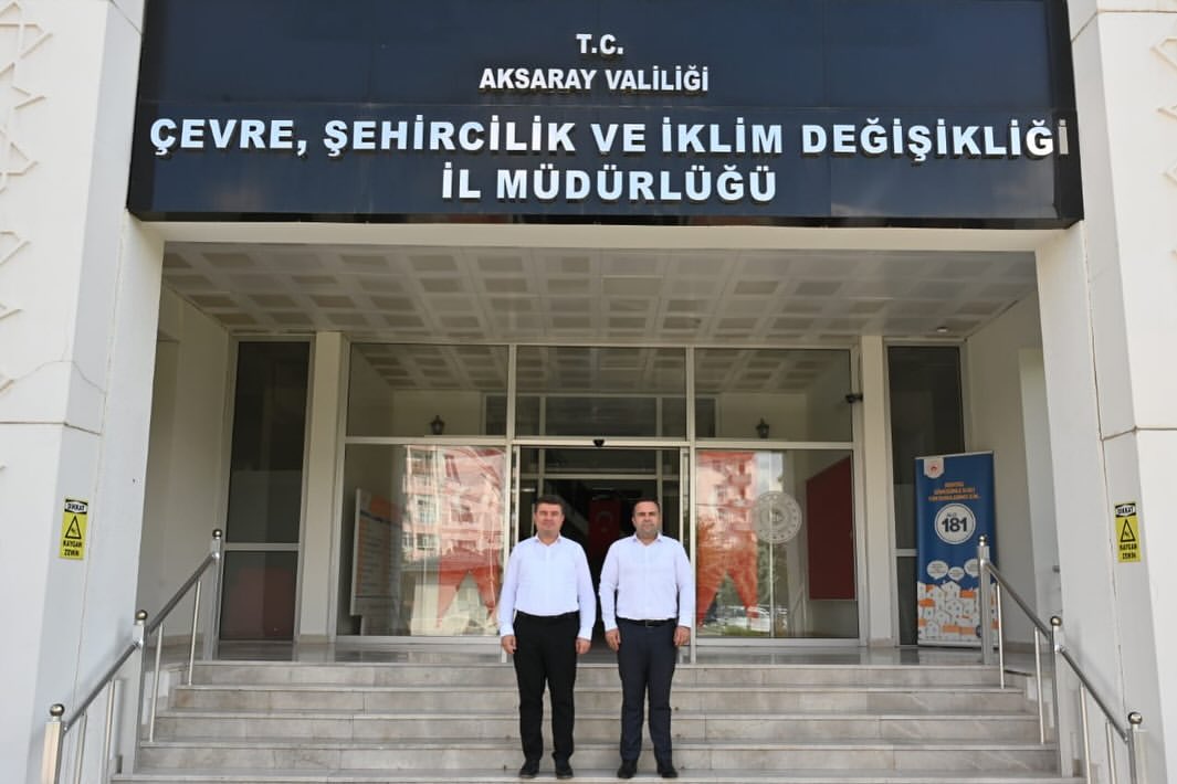 Aksaray Belediye Başkanı Dinçer, Çevre ve Şehircilik İl Müdürü Yılmaz'ı Ziyaret Etti