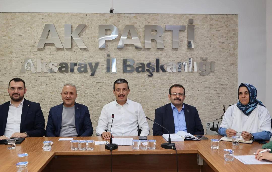 Aksaray AK Parti'de Haftalık İstişare Toplantısı Gerçekleştirildi