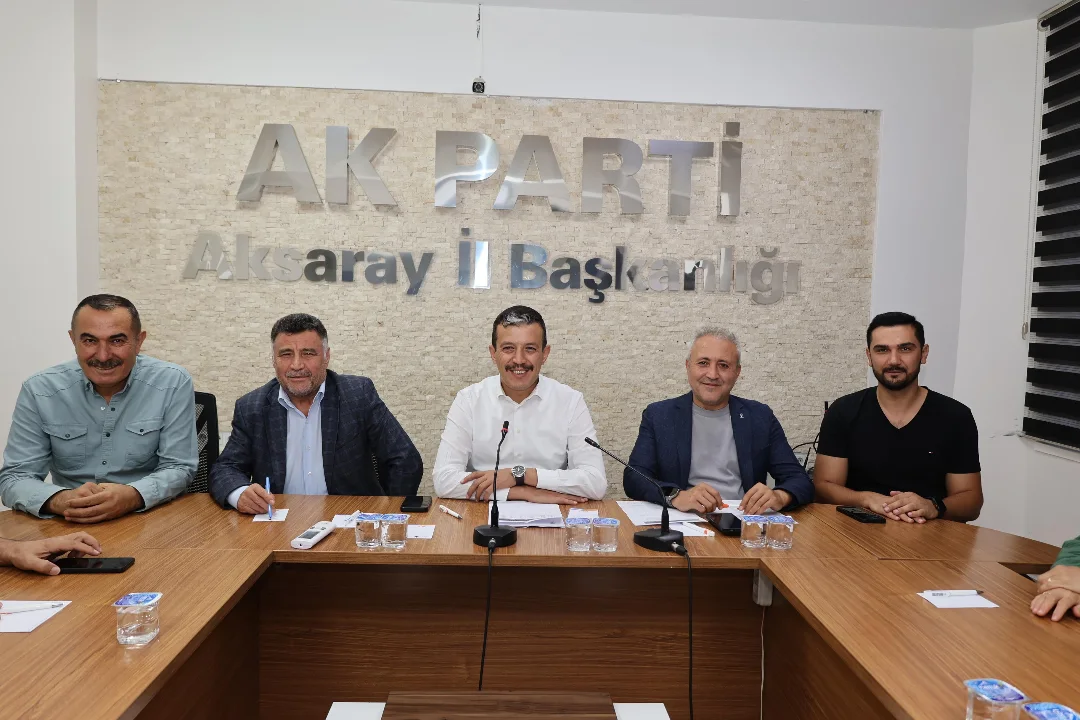 AK Parti Aksaray İl Yönetimi Haftalık Toplantısı Gerçekleştirildi
