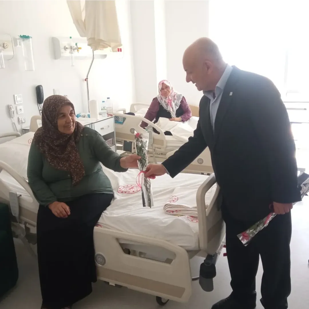 Aksaray İl Müftüsü Işıldar Hastaları Ziyaret Etti