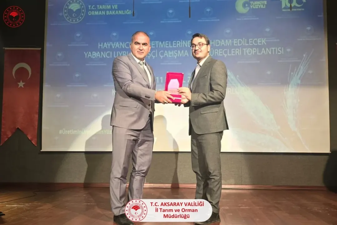 Aksaray Tarım Müdürü Demir, Yabancı Uyruklu İşçi Çalışma Süreçleri Toplantısına Katıldı