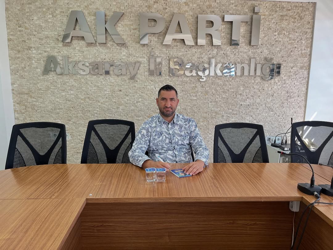 AK Parti Aksaray İl Başkanlığı'nda Nöbet Değişimi