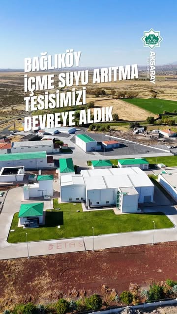 Aksaray'da Yeni İçme Suyu Arıtma Tesisi Devreye Alındı