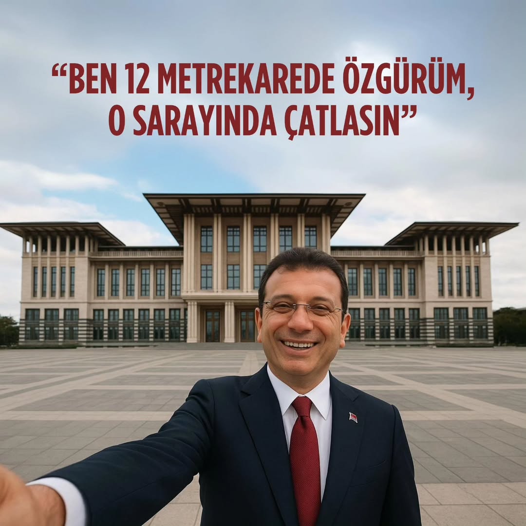 Ali Abbas Ertürk’ten İmamoğlu’na Destek: “12 Metrekarede Özgürüm”