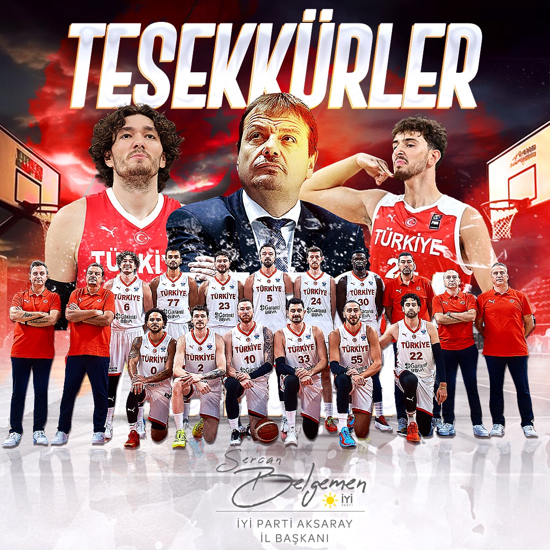 Aksaray İYİ Parti İl Başkanı Belgemen'den Takdir Mesajı
