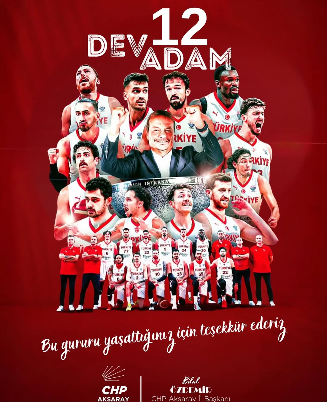 Voleybolda Avrupa Şampiyonası'nda Türkiye'ye Gönüllerin Birincisi Unvanı