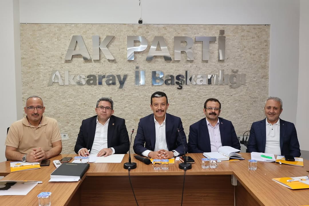 Aksaray AK Parti İl Başkanı Aktürk, İlçe Danışma Meclisi Toplantısı Gerçekleştirdi