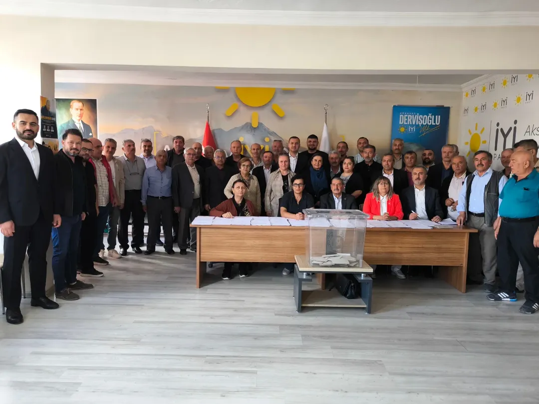 İYİ Parti Aksaray'da Delege Seçimi Yoğun İlgi Gördü